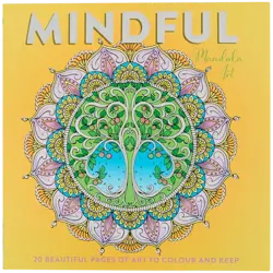 Omalovánková kniha s mandalami mindful